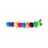 Picture of Multicolored Caterpillar with squeaker